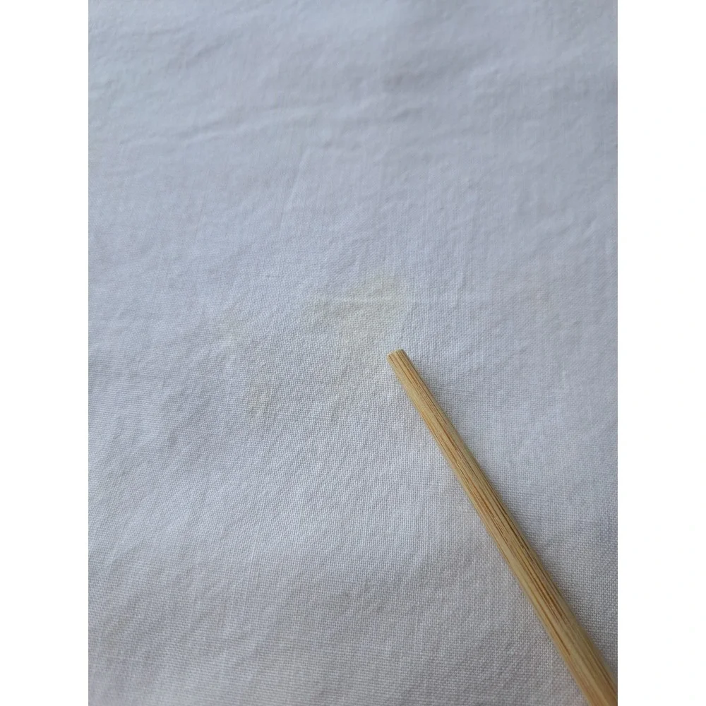 VTG Cotton Ivory Embroidered Oval Tablecloth 92 X 61 Inches